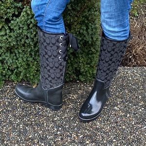 Coach Rain Boots - 2 pairs